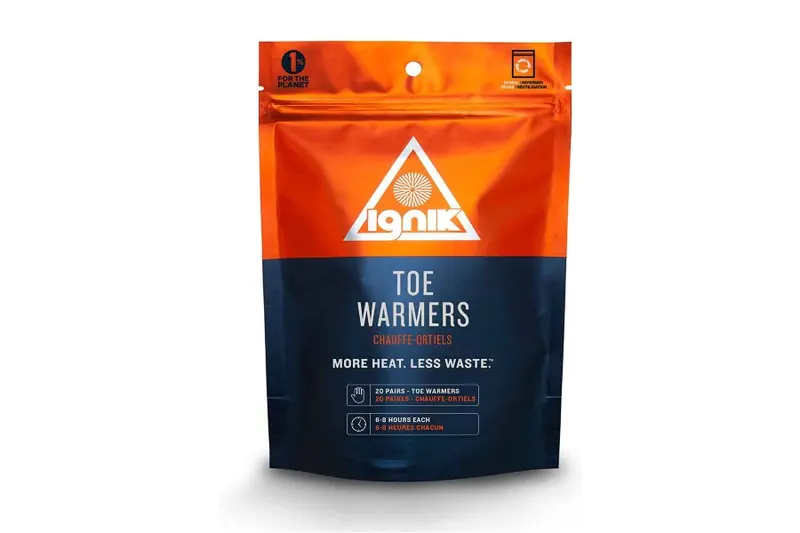 Ignik Outdoors 8-Hour Compostable Toe Warmers With Resealable Airbarrier Pouch 1