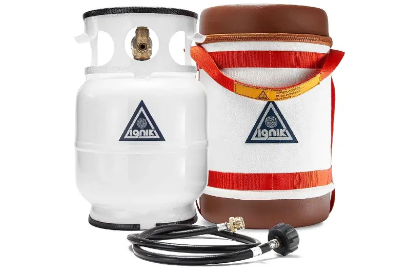 Ignik Outdoors Gas Growler Deluxe - 5 Lb Propane Tank 1