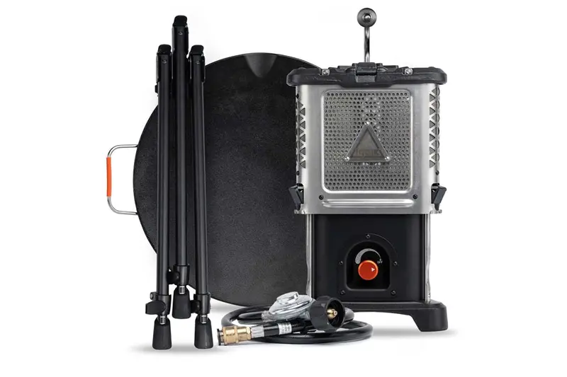 Ignik Outdoors Skullet Deluxe Heater Stove Cook Set 1
