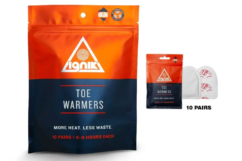 Ignik Outdoors Toe Warmers 10 Pair Multi-Pack 1