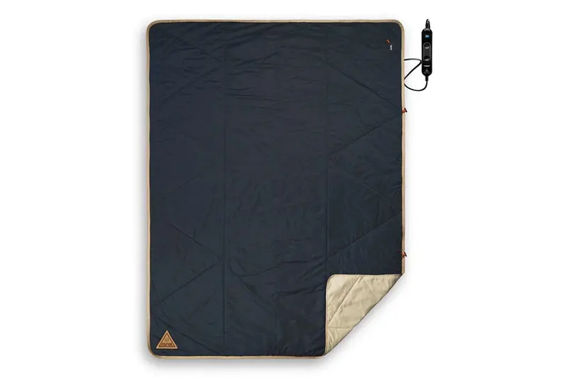 Ignik Outdoors Topside Heated Blanket - Blue/Tan 1