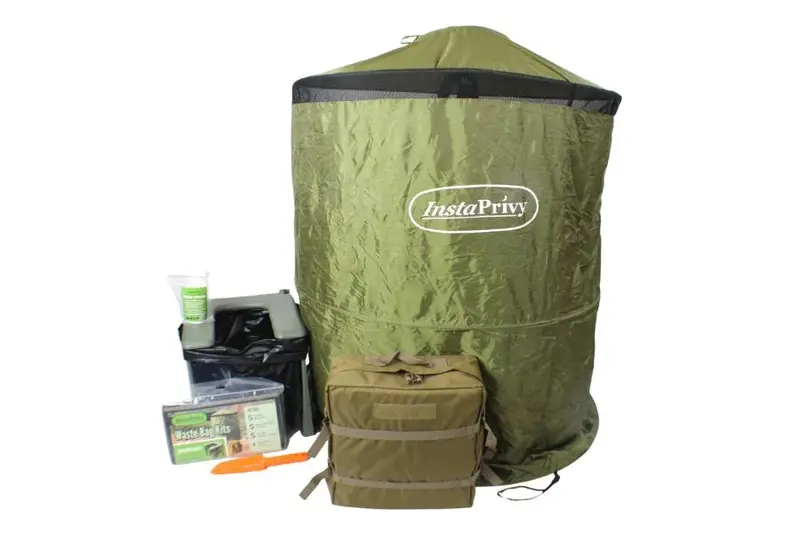 Instaprivy Portable Toilet Kit In A Backpack 1
