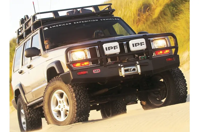 Jeep Cherokee Xj Arb Deluxe Front Bumper W/ Bar 1