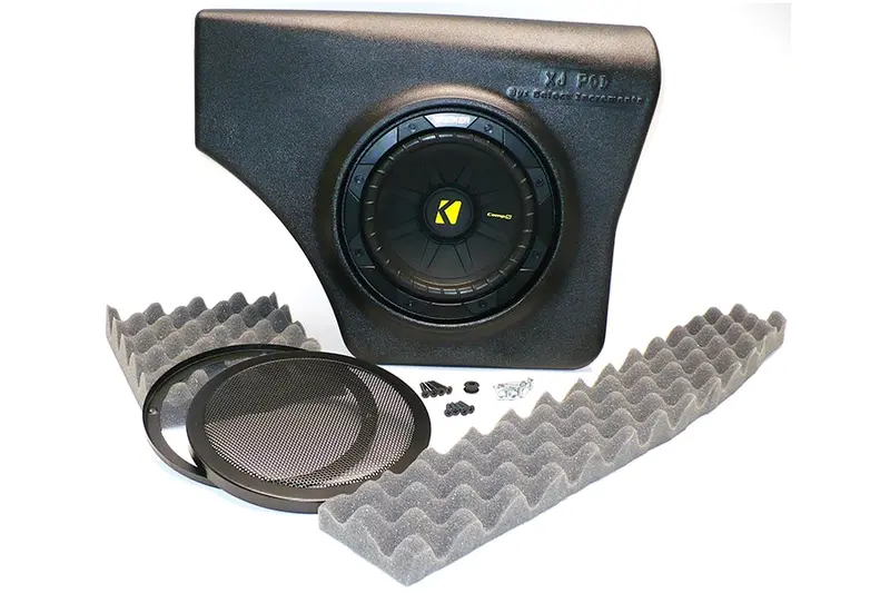 Jeep Cherokee Xj Select Increments -Pod W/ Kicker Subwoofer 1