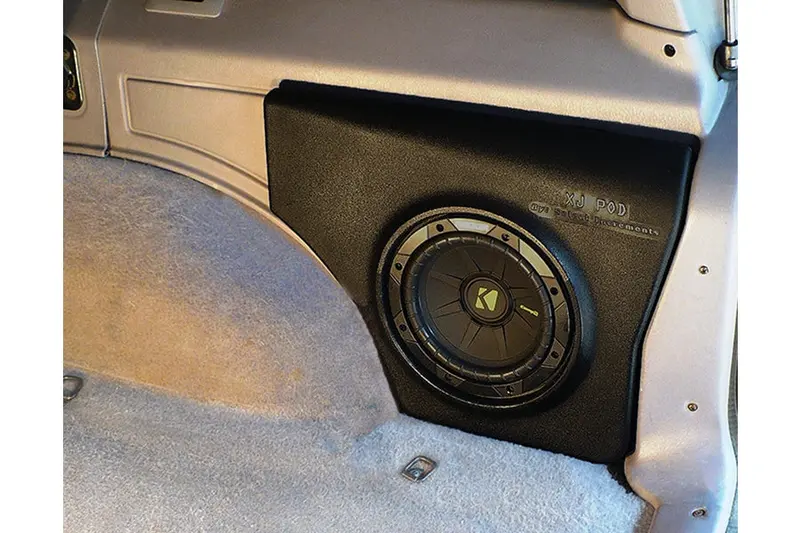 Jeep Cherokee Xj Select Increments -Pod W/ Kicker Subwoofer 2