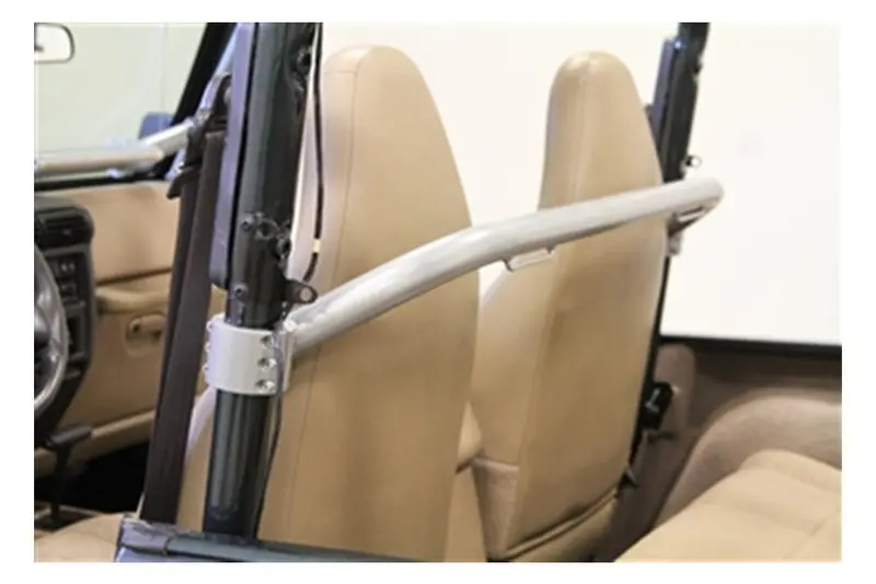 Jeep Cj5 Rock Hard 4X4 Straight Across Front Seat Harness Bar 1