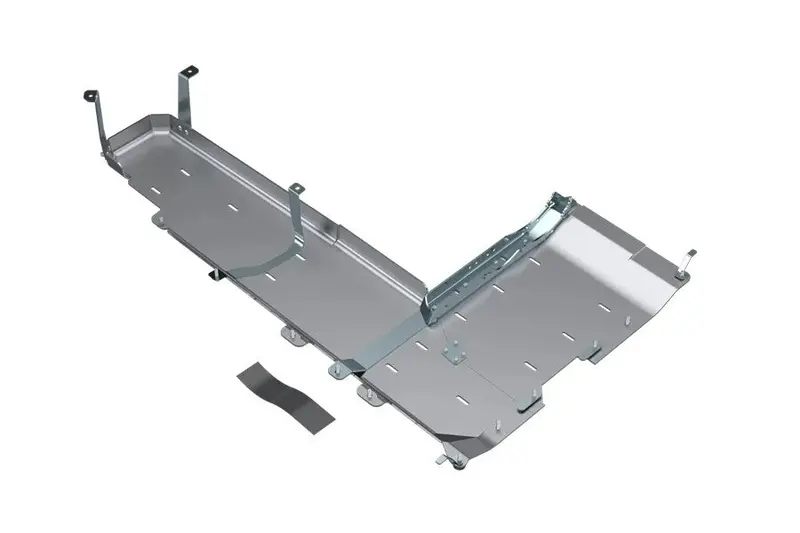 Jeep Gladiator Jt 3.6L Artec Industries T-Case/Fuel Skid Plate - Aluminum 1
