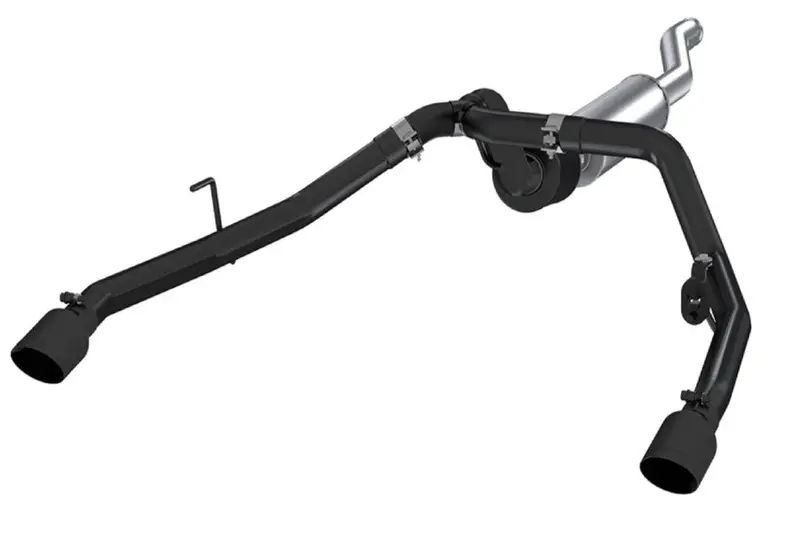 Jeep Gladiator Jt 3.6L Mbrp 2.5In Dual Exit Cat-Back Exhaust System - Black 1