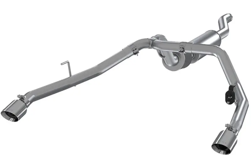 Jeep Gladiator Jt 3.6L Mbrp 2.5In T304 Stainless Steel Dual Exit Cat-Back Exhaust System 1
