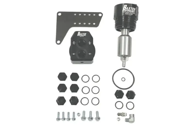Jeep Gladiator Jt And Wrangler Jl/Jk Baxter Performance Pentastar 3.6L Cartridge To Remote Adapter And 6-Port Remote Mount Combo Pack 1