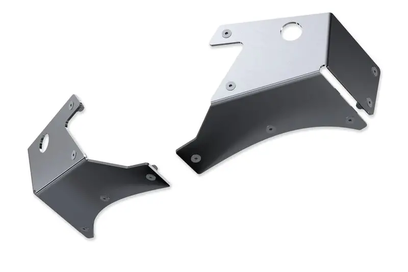 Jeep Gladiator Jt Artec Industries Rear Bumper Aluminum Corner Skids 1