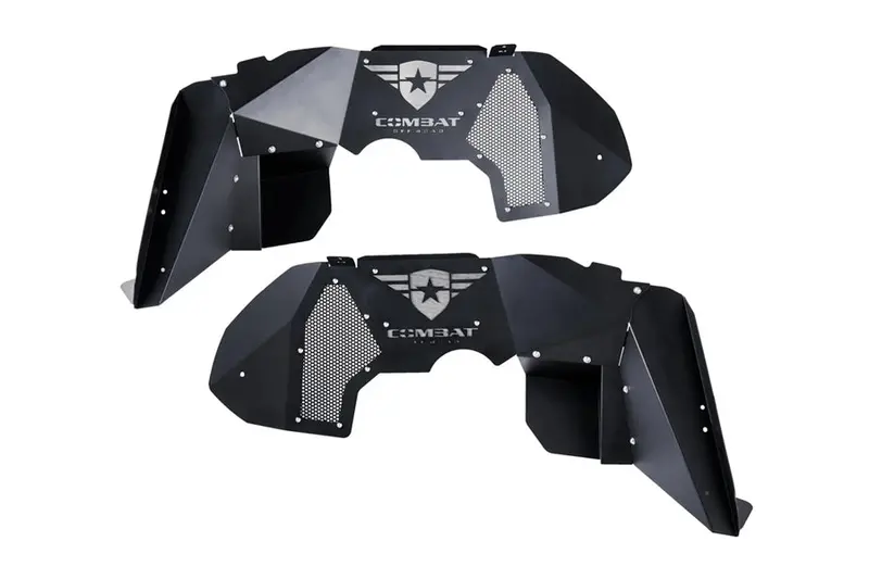 Jeep Gladiator Jt Combat Off Road Battle Ready Aluminum Inner Fender Liners - Front Only 1