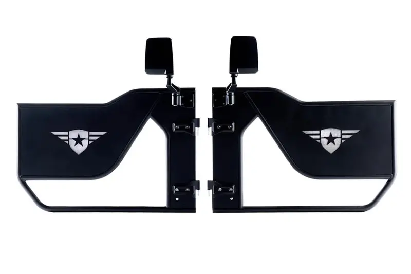 Jeep Gladiator Jt Combat Off Road Mission Trail Tube Doors - Front Pair 1