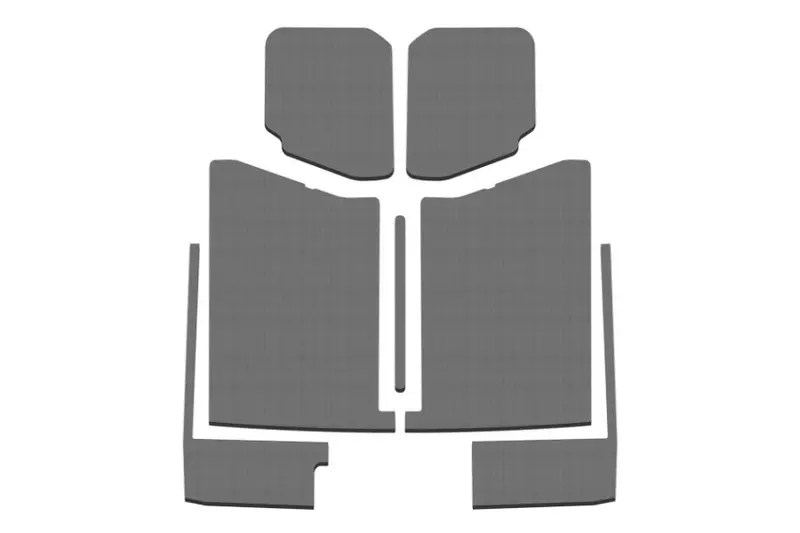 Jeep Gladiator Jt Design Engineering Complete Headliner Kit, Gray Original Finish 1