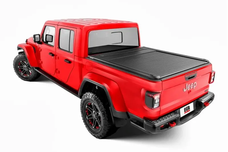Jeep Gladiator Jt Egr Usa Rolltrac Electric Retractable Bed Cover 1
