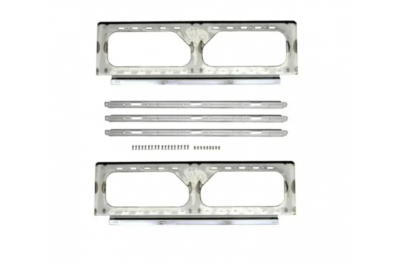 Jeep Gladiator Jt Evo Manufacturing Mid Height Bed Rack Kit, Bare 1