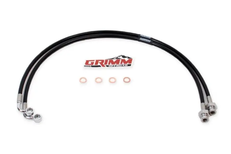 Jeep Gladiator Jt Grimm Offroad Rear Brake Line Kit, 25-Inch 1