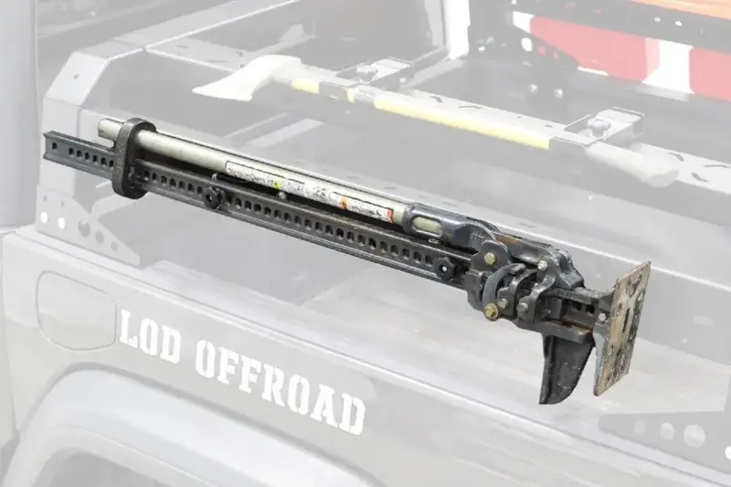 Jeep Gladiator Jt Lod Offroad Black Ops Bed Rack Hi Lift Mount - Black 1