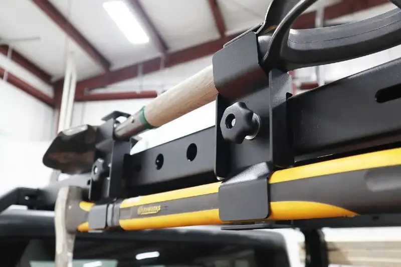 Jeep Gladiator Jt Lod Offroad Black Ops Bed Rack Trail Tool Single Mount - Black 2