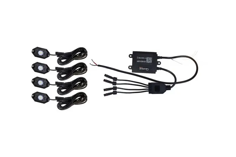 Jeep Gladiator Jt Quake Led 4Pc Rock Light Kit - Rgbw 1