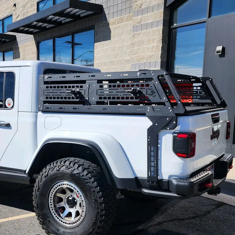 Jeep Gladiator Jt Rock Slide Engineering Overland Rack Basic Kit 1