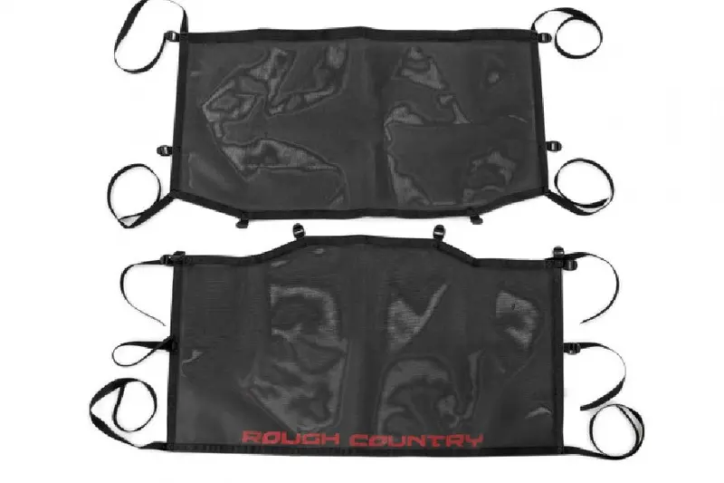Jeep Gladiator Jt Rough Country Mesh Bikini Top Plus - Black 1