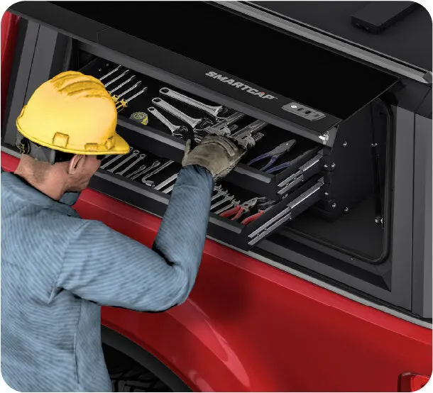 Jeep Gladiator Jt Rsi Smartcap Evo Series Left Side Drawer-Bin 2