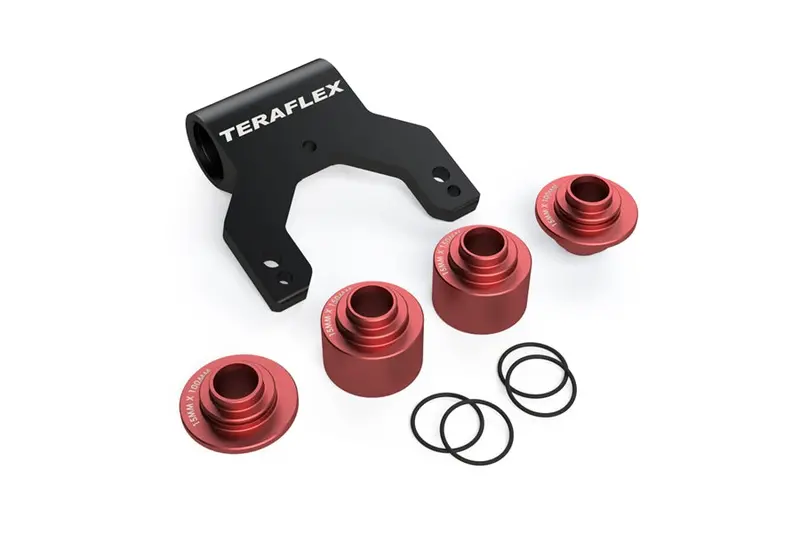 Jeep Gladiator Jt Teraflex Uinta Bike Mount Spacer - 15Mm X 100/110/150 1