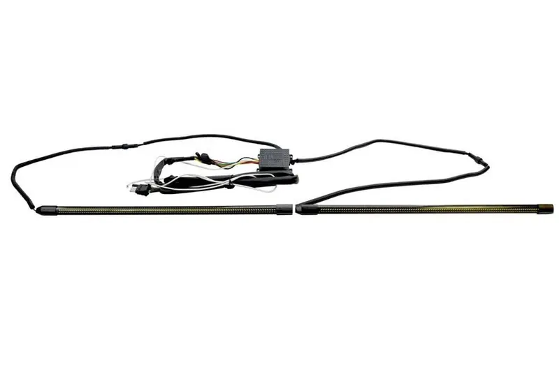 Jeep Gladiator Jt, Wrangler Jl, Jk & Tj Putco 18In Split Blade Led Tailgate Light Bars, Red/White 1