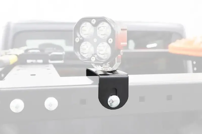 Jeep Gladiator Lod Offroad Black Ops Bed Rack Accessory Mount - Black 1