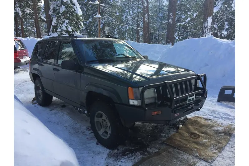 Jeep Grand Cherokee Zj Arb Deluxe Front Bumper W/ Bar 1