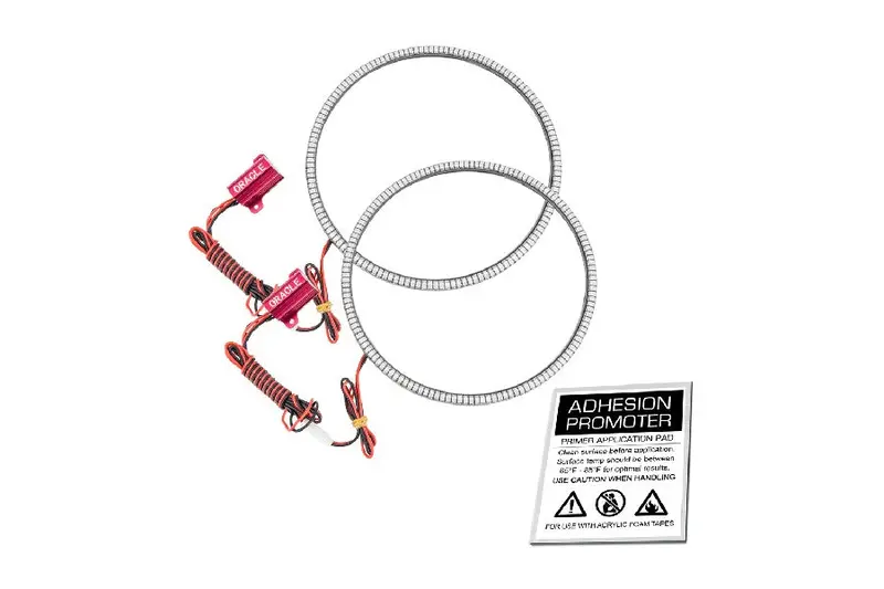 Jeep Jk Oracle Led Surface Mount Headlight Halo Kit 1