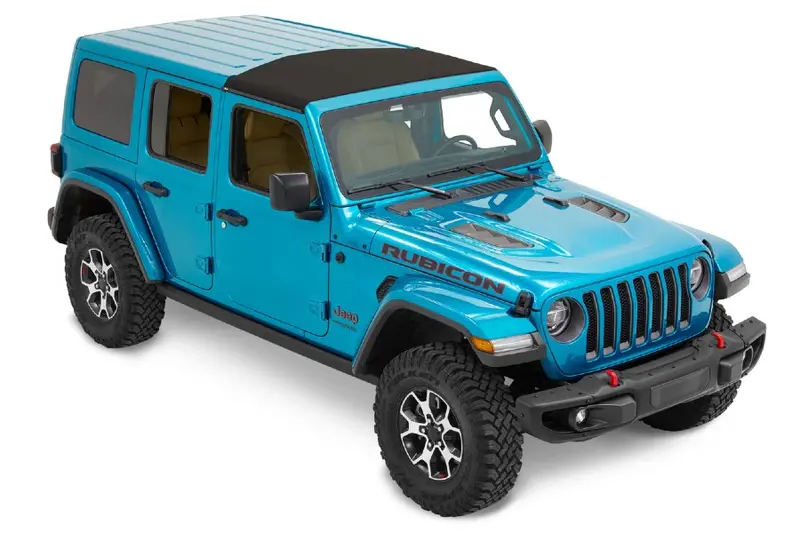 Jeep Jl/Jt Bestop Sunrider For Hard Tops - Black Twill 2
