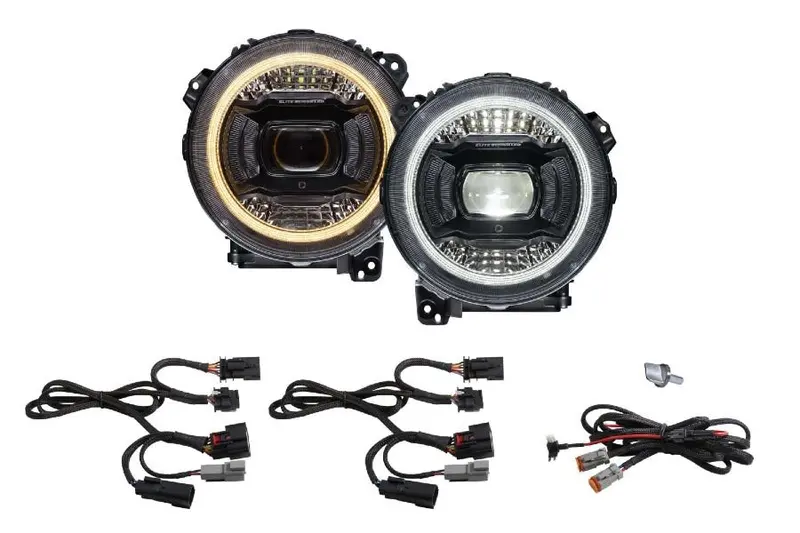 Jeep Jl/Jt Diode Dynamics Elite Led Headlights, Pair 1