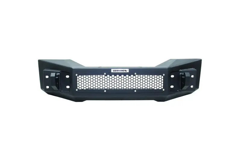 Jeep Jt/Jl/Jk Go Rhino Rockline Front Stubby Bumper - Winch Ready 1
