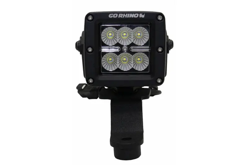 Jeep Wangler Jl & Gladiator Jt Go Rhino Led Cube Windshield Cowl Mounts, Pair 1
