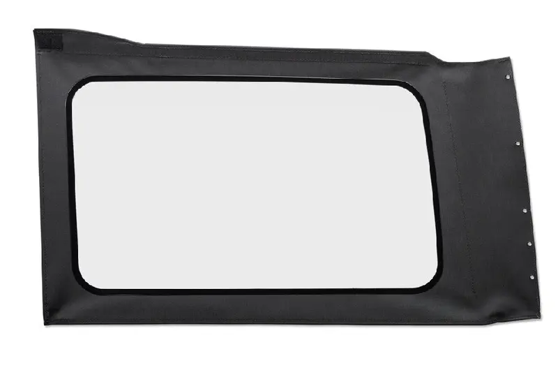 Jeep Wrangler 4-Door Bestop Oe Replacement Window - Quarter Left Hand Position, Clear Black Vinyl 1