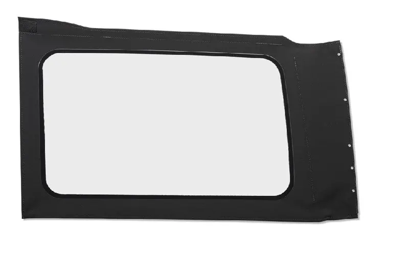 Jeep Wrangler 4-Door  Bestop Oe Replacement Window - Quarter Left Hand Position, Premium Clear Black 1