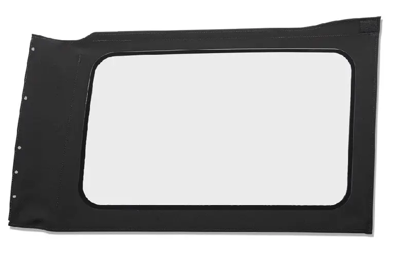 Jeep Wrangler 4-Door Bestop Oe Replacement Window - Quarter Right Hand Position, Clear Black Twill 1
