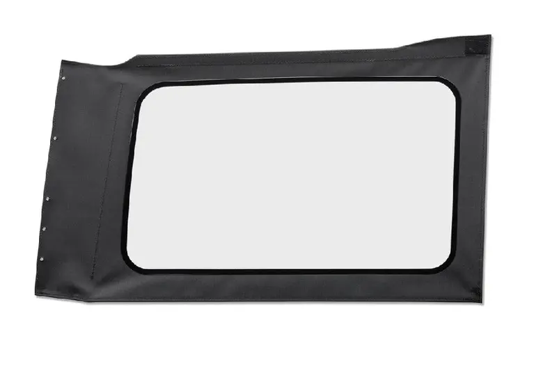 Jeep Wrangler 4-Door Bestop Oe Replacement Window - Quarter Right Hand Position, Clear Black Vinyl 1