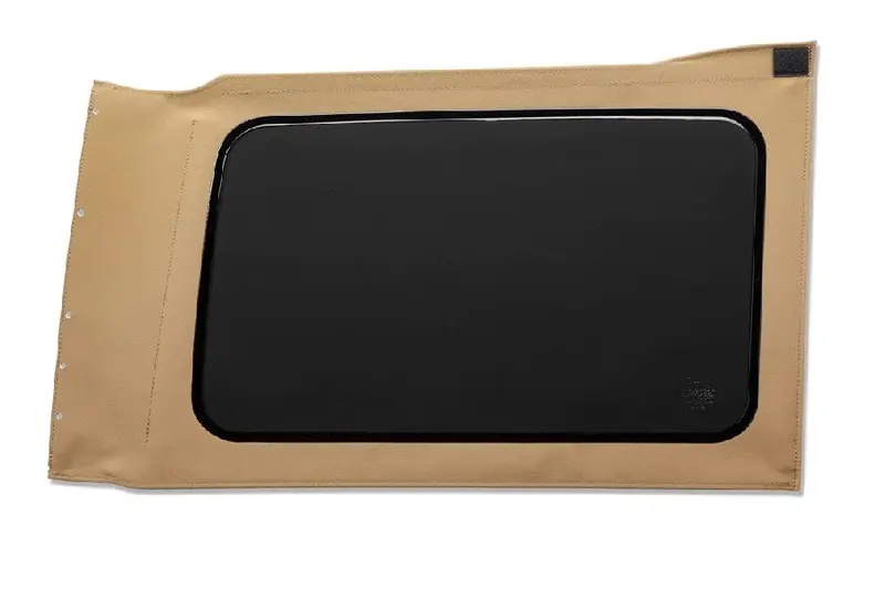 Jeep Wrangler 4-Door Bestop Oe Replacement Window - Quarter Right Hand Position, Tan, Tinted 1