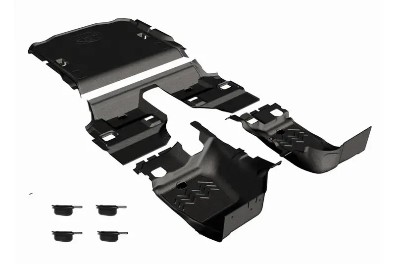 Jeep Wrangler Jk 2-Door Armorlite Complete Full Floor Kit - Mesa Smoke 1