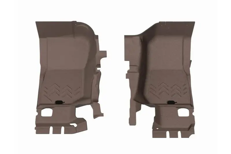 Jeep Wrangler Jk 2-Door Armorlite Front Flooring Set, Desert Khaki 2