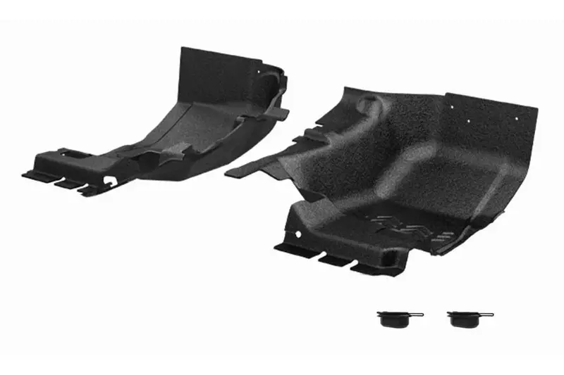 Jeep Wrangler Jk 2-Door Armorlite Front Flooring Set, Mesa Smoke 1