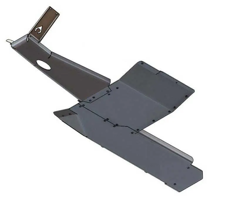 Jeep Wrangler Jk 2-Door Artec Industries Under Armor - Bellypan Skid Plate Kit 1
