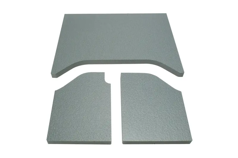 Jeep Wrangler Jk 2-Door Dei Sound Deadening Headliner, Gray Original Finish 1