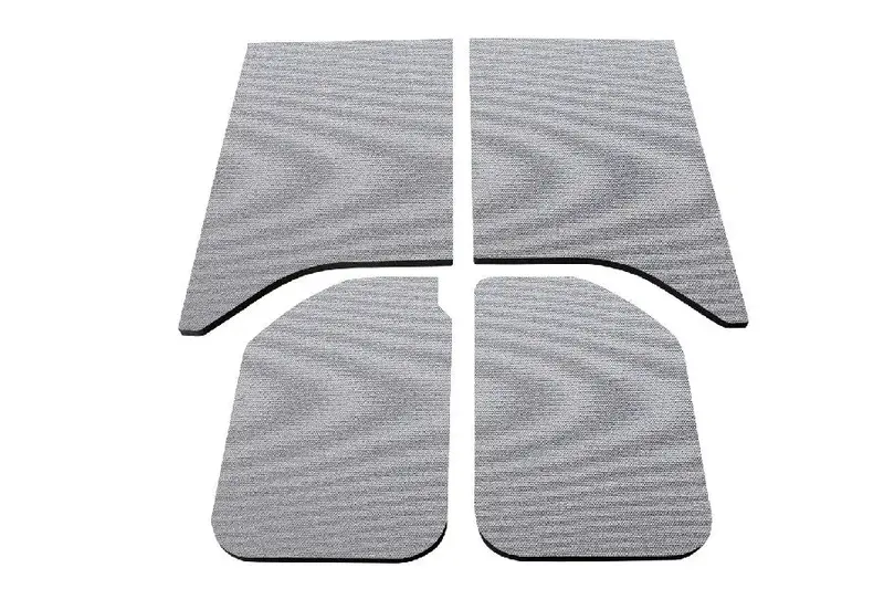 Jeep Wrangler Jk 2-Door Dei Sound Deadening Headliner Kit, Gray Original Finish 1