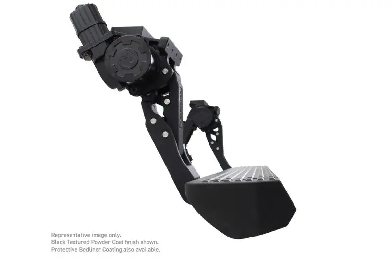 Jeep Wrangler Jk 2-Door Go Rhino E-Board E1 Electric Running Board Kit - Bedliner Coating 2