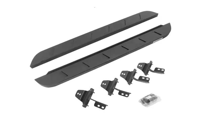 Jeep Wrangler Jk 2-Door Go Rhino Rb10 Slim Line Running Boards W/ Brackets - Textured Black 1