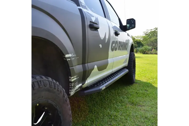 Jeep Wrangler Jk 2-Door Go Rhino Rb20 Running Boards, No Drop Steps - Textured Black 1